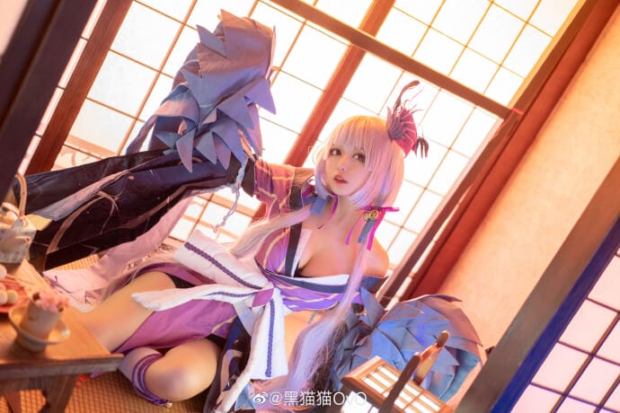 《阴阳师》以津真天Cosplay【CN:黑猫猫OvO】
