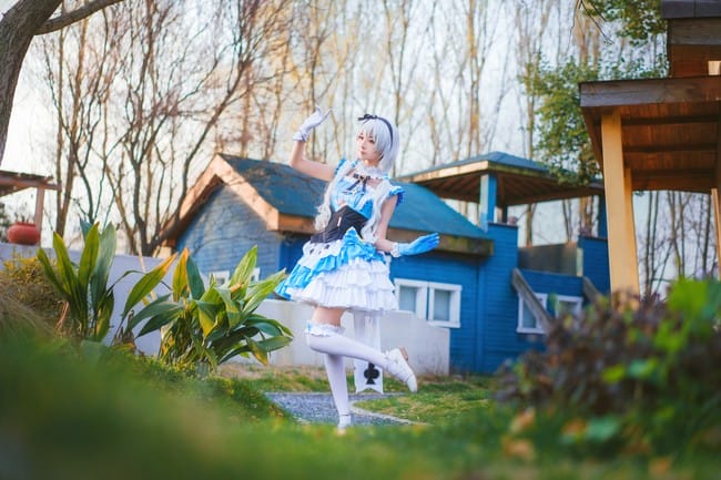 《崩坏3》德丽莎可爱Cosplay【CN:弥音音ww】