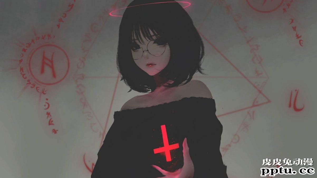 短发动漫美女