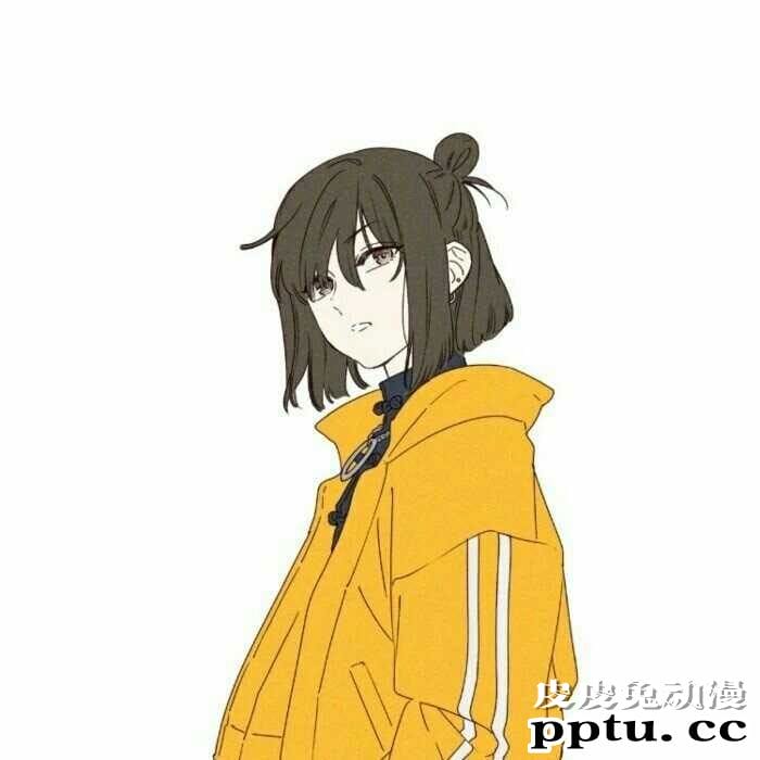 短发动漫美女