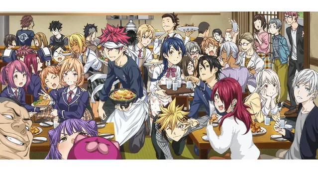 TV动画「食戟之灵 豪之皿」最终话纪念绘公布-皮皮兔动漫