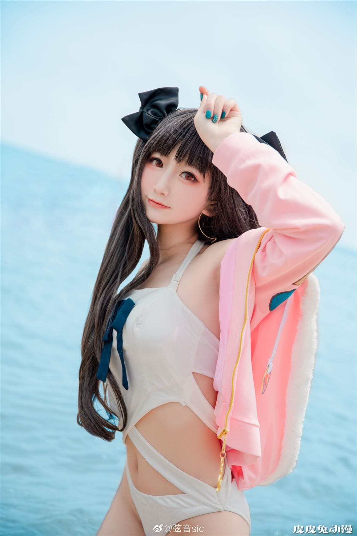 《Fate/GrandOrder》伊什塔尔水着Cosplay【CN:弦音sic】-皮皮兔动漫