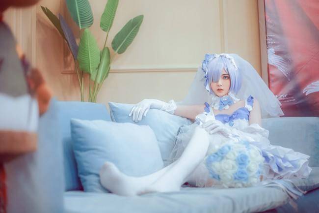 《Re:从零开始的异世界生活》雷姆花嫁Cosplay【CN:君珺】