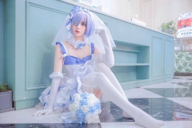 《Re:从零开始的异世界生活》雷姆花嫁Cosplay【CN:君珺】