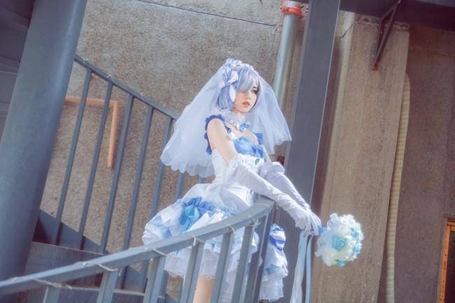《Re:从零开始的异世界生活》雷姆花嫁Cosplay【CN:君珺】