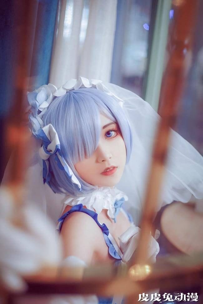 《Re:从零开始的异世界生活》雷姆花嫁Cosplay【CN:君珺】