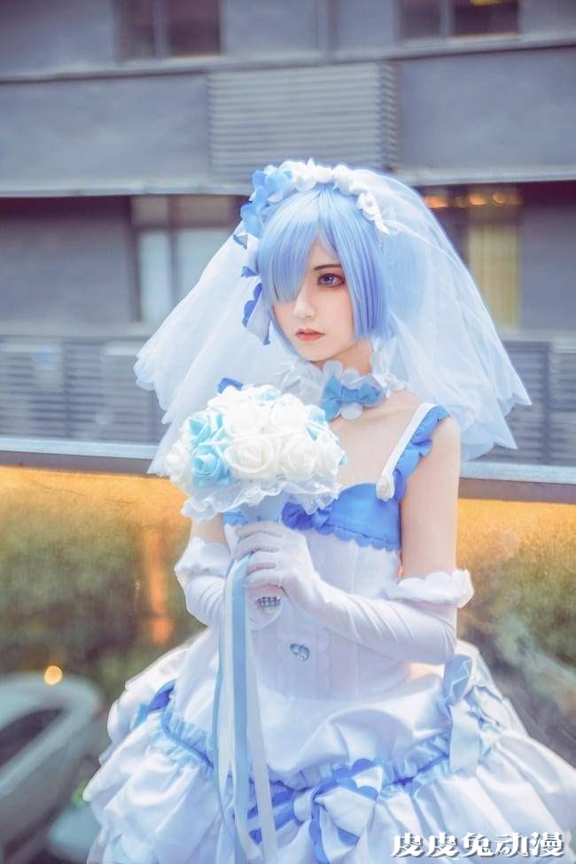 《Re:从零开始的异世界生活》雷姆花嫁Cosplay【CN:君珺】