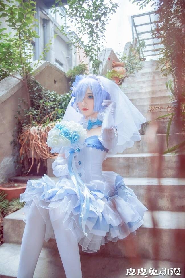 《Re:从零开始的异世界生活》雷姆花嫁Cosplay【CN:君珺】