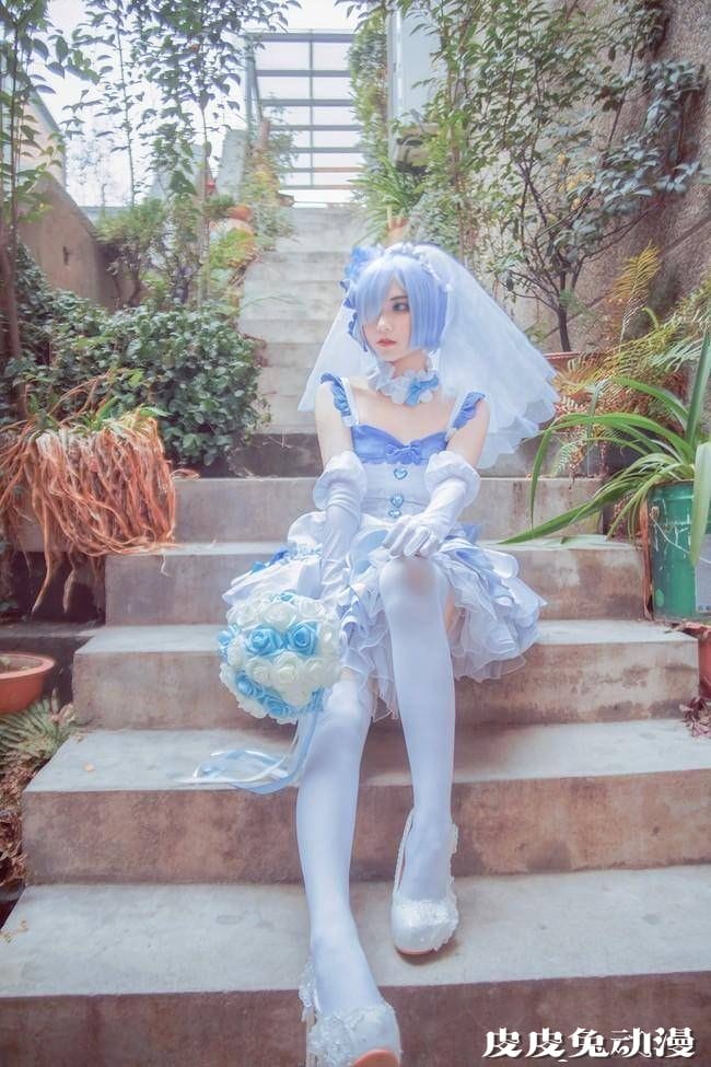 《Re:从零开始的异世界生活》雷姆花嫁Cosplay【CN:君珺】