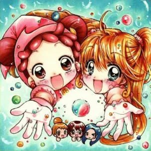 「小魔女DoReMi」新作剧场版联动「人鱼的旋律」「守 护 甜 心」-皮皮兔动漫