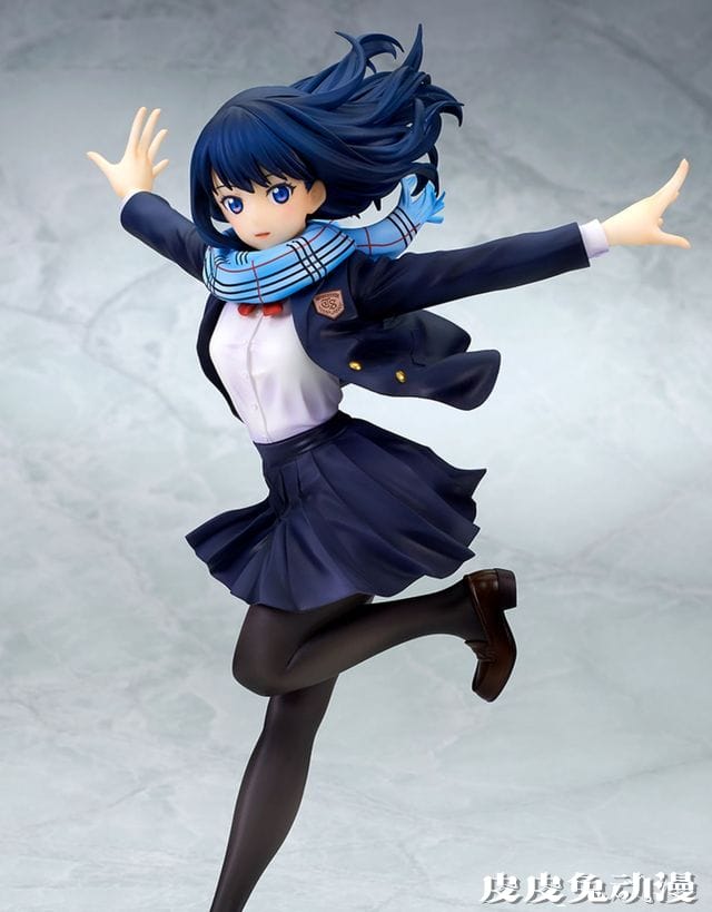 quesQ公布「SSSS.GRIDMAN」宝多六花校服版1/7手办 预订开启-皮皮兔动漫