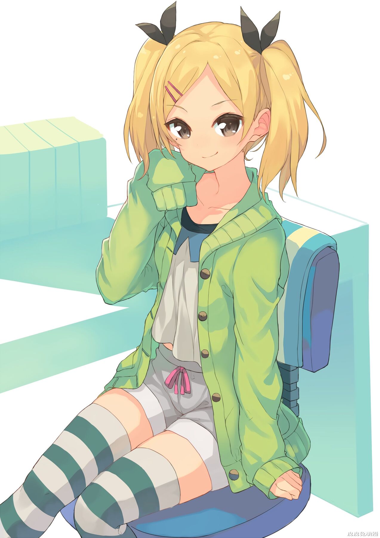【P站精选】短裤+过膝袜+双马尾 完美,是我想要的…白箱/Shirobako《矢野艾莉卡》高清壁纸特辑!-一起萌 短裤+过膝袜+双马尾 完美,是我想要的…白箱/Shirobako《矢野艾莉卡》高清壁纸特辑!