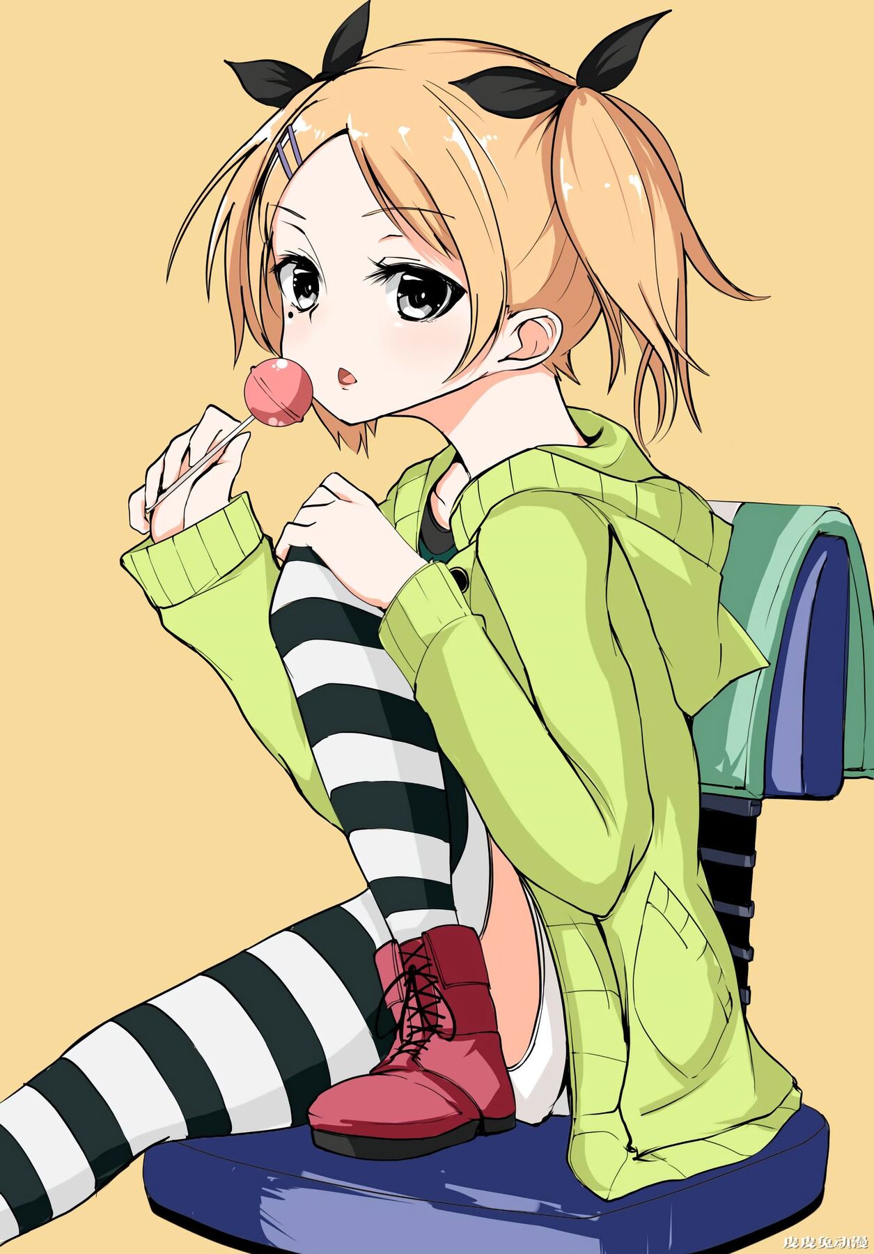 【P站精选】短裤+过膝袜+双马尾 完美,是我想要的…白箱/Shirobako《矢野艾莉卡》高清壁纸特辑!-一起萌 短裤+过膝袜+双马尾 完美,是我想要的…白箱/Shirobako《矢野艾莉卡》高清壁纸特辑!