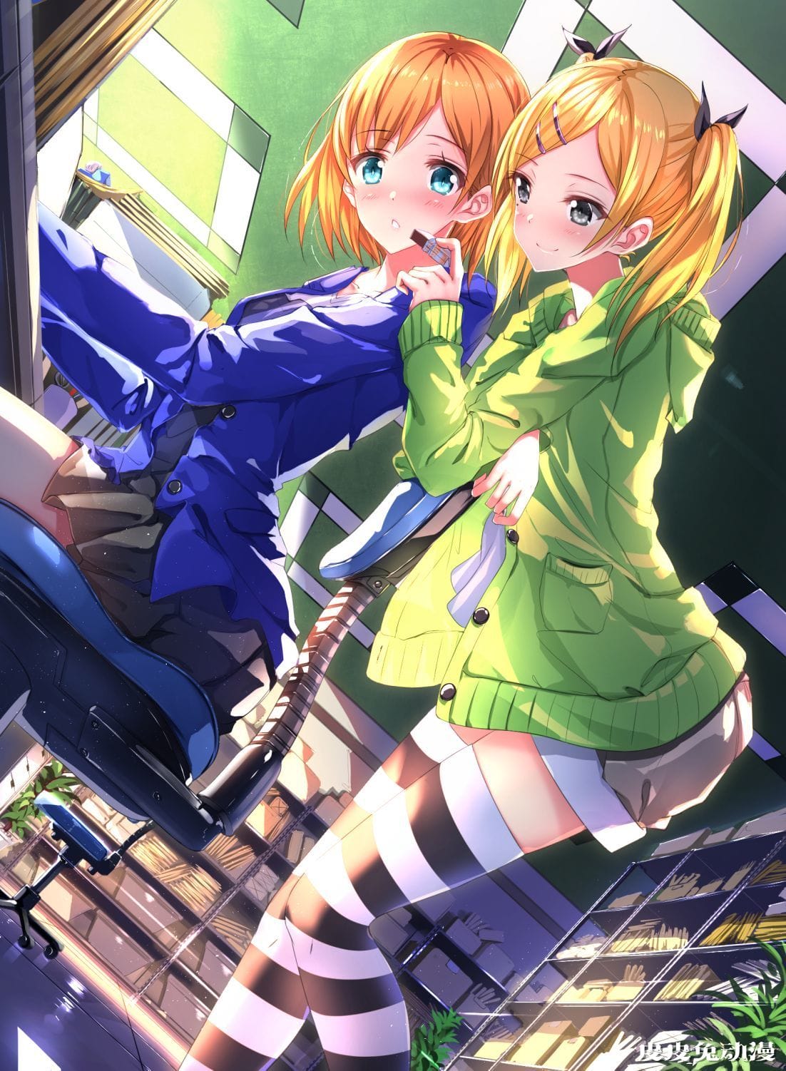 【P站精选】短裤+过膝袜+双马尾 完美,是我想要的…白箱/Shirobako《矢野艾莉卡》高清壁纸特辑!-一起萌 短裤+过膝袜+双马尾 完美,是我想要的…白箱/Shirobako《矢野艾莉卡》高清壁纸特辑!