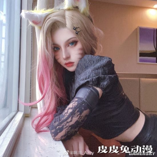 国内小姐姐COS《LOL》K/DA女团 一人成团惊艳全场