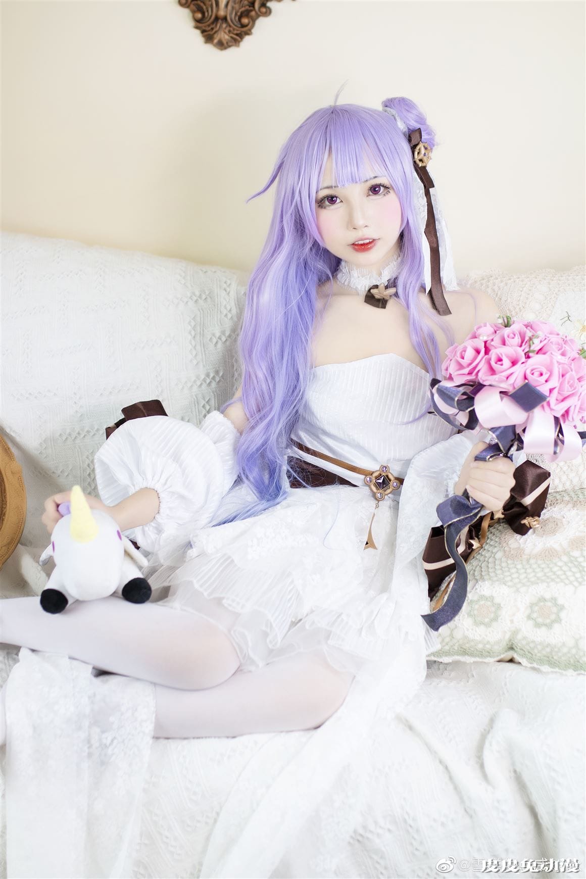 《碧蓝航线》独角兽可爱Cosplay【CN:雪糕有点咸kkkk】
