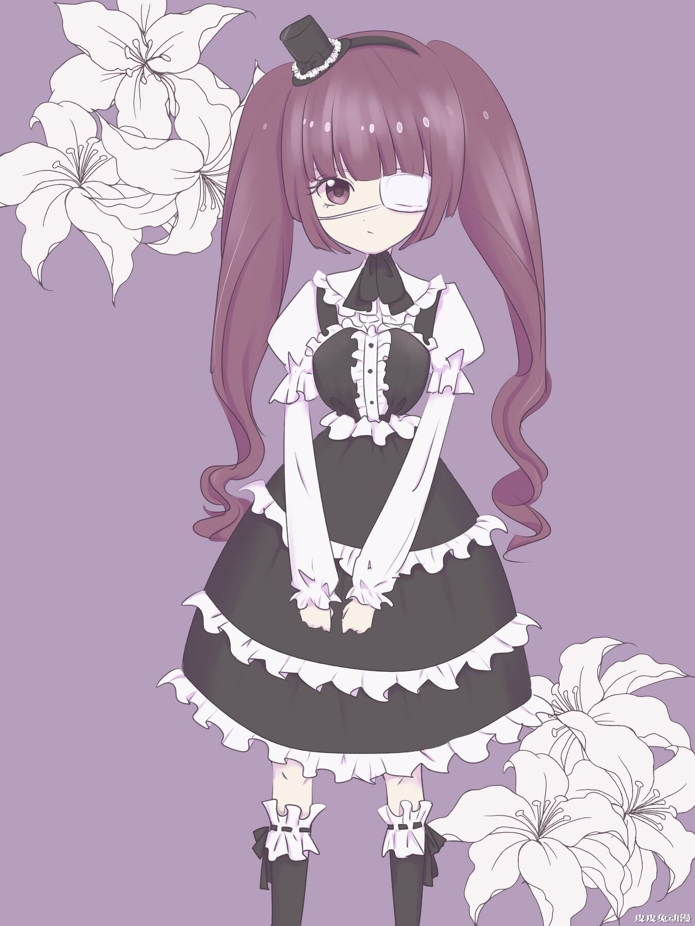 【P站精选】邪神与厨二病少女《花园百合铃》高清壁纸特辑!-一起萌 邪神与厨二病少女《花园百合铃》高清壁纸特辑!
