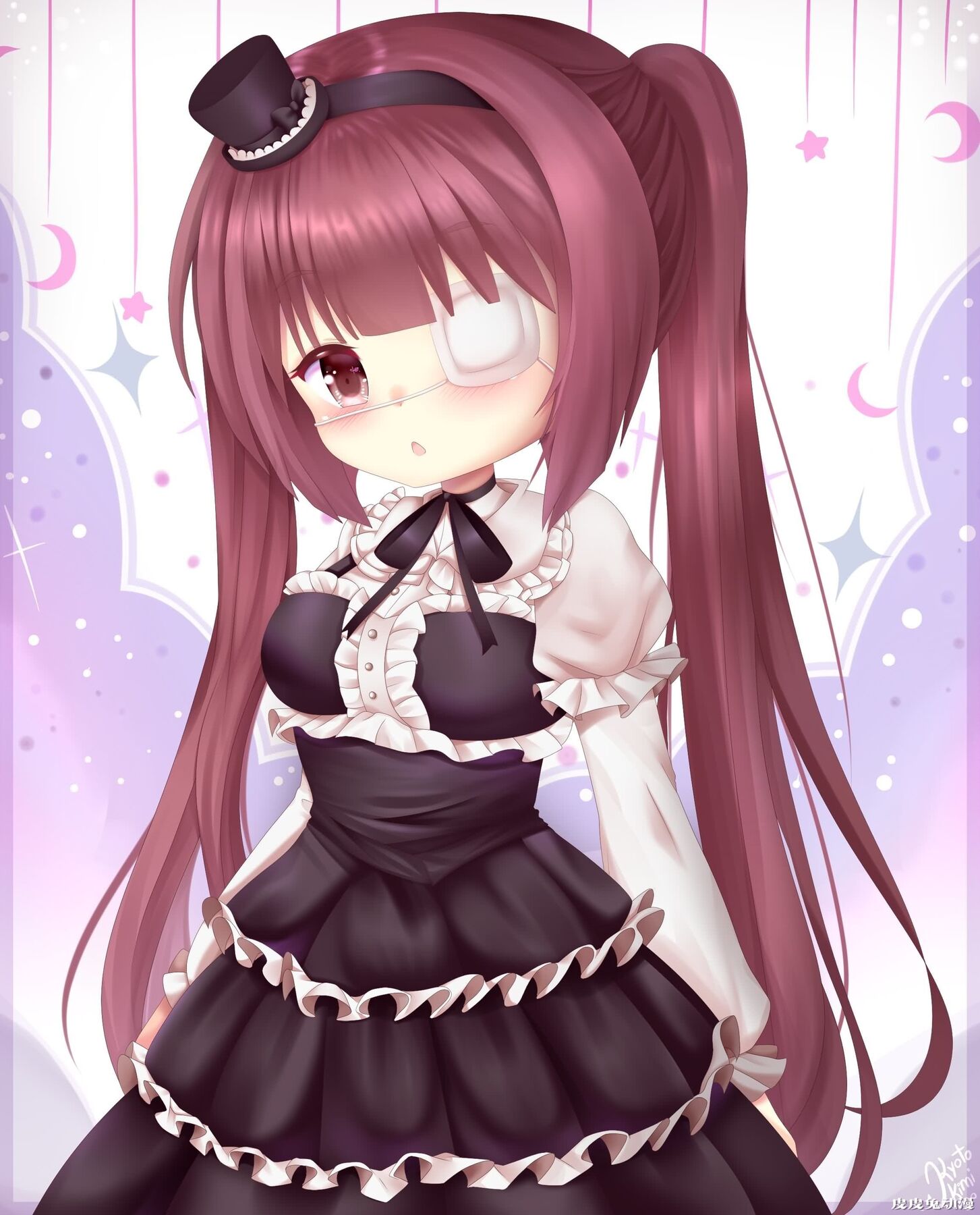 【P站精选】邪神与厨二病少女《花园百合铃》高清壁纸特辑!-一起萌 邪神与厨二病少女《花园百合铃》高清壁纸特辑!
