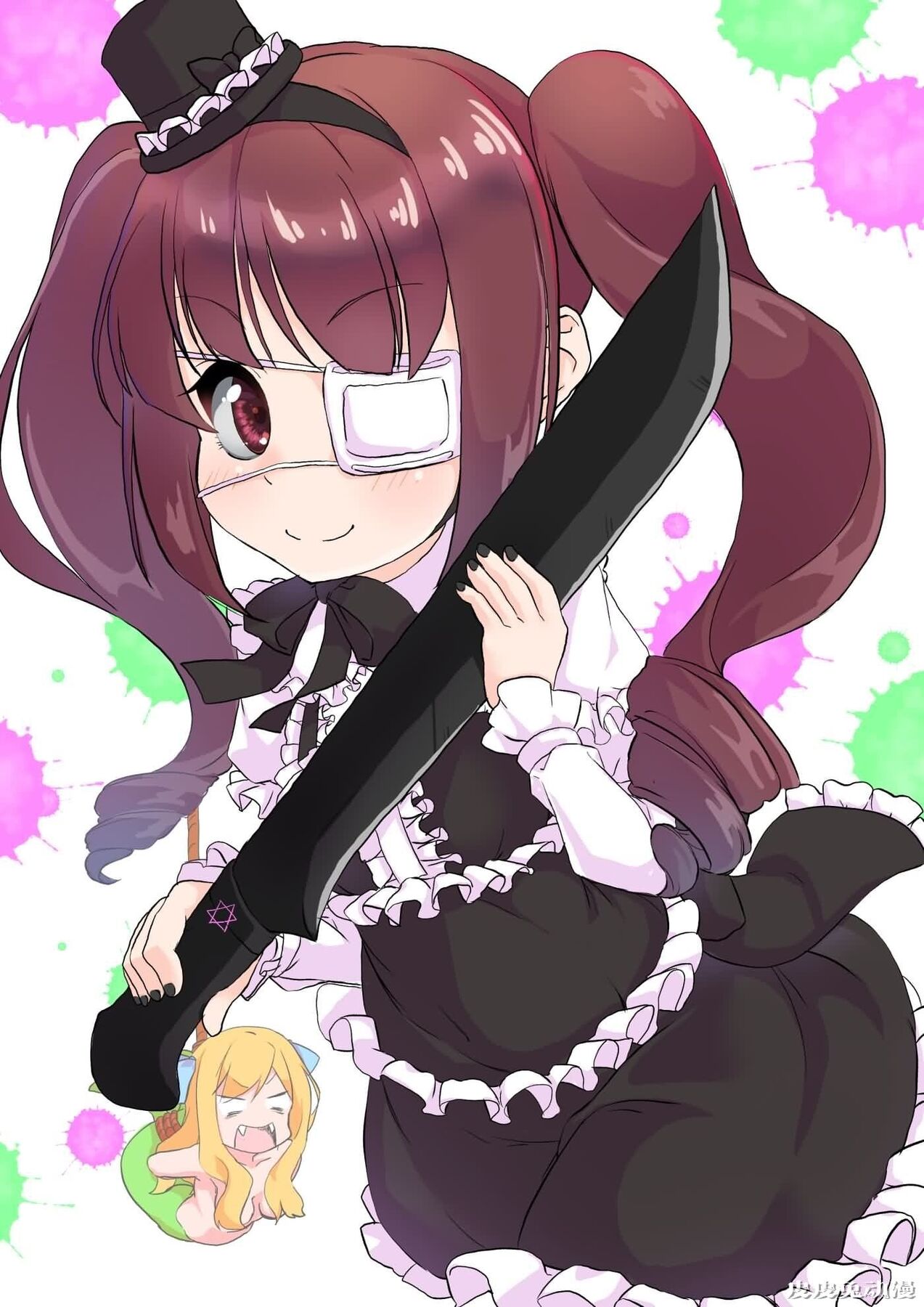 邪神与厨二病少女《花园百合铃》高清壁纸特辑！-皮皮兔动漫