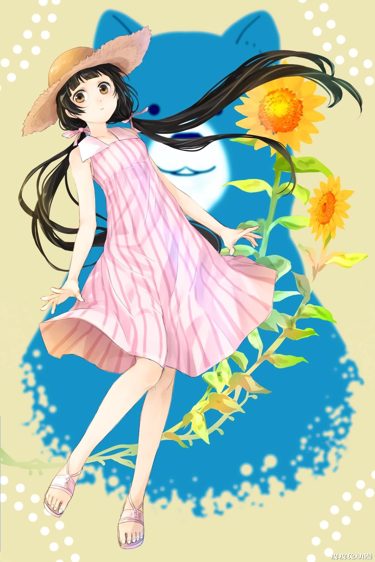 【P站精选】我想成为那头熊…当女孩遇到熊《雨宿町》高清壁纸特辑!-一起萌 我想成为那头熊…当女孩遇到熊《雨宿町》高清壁纸特辑!