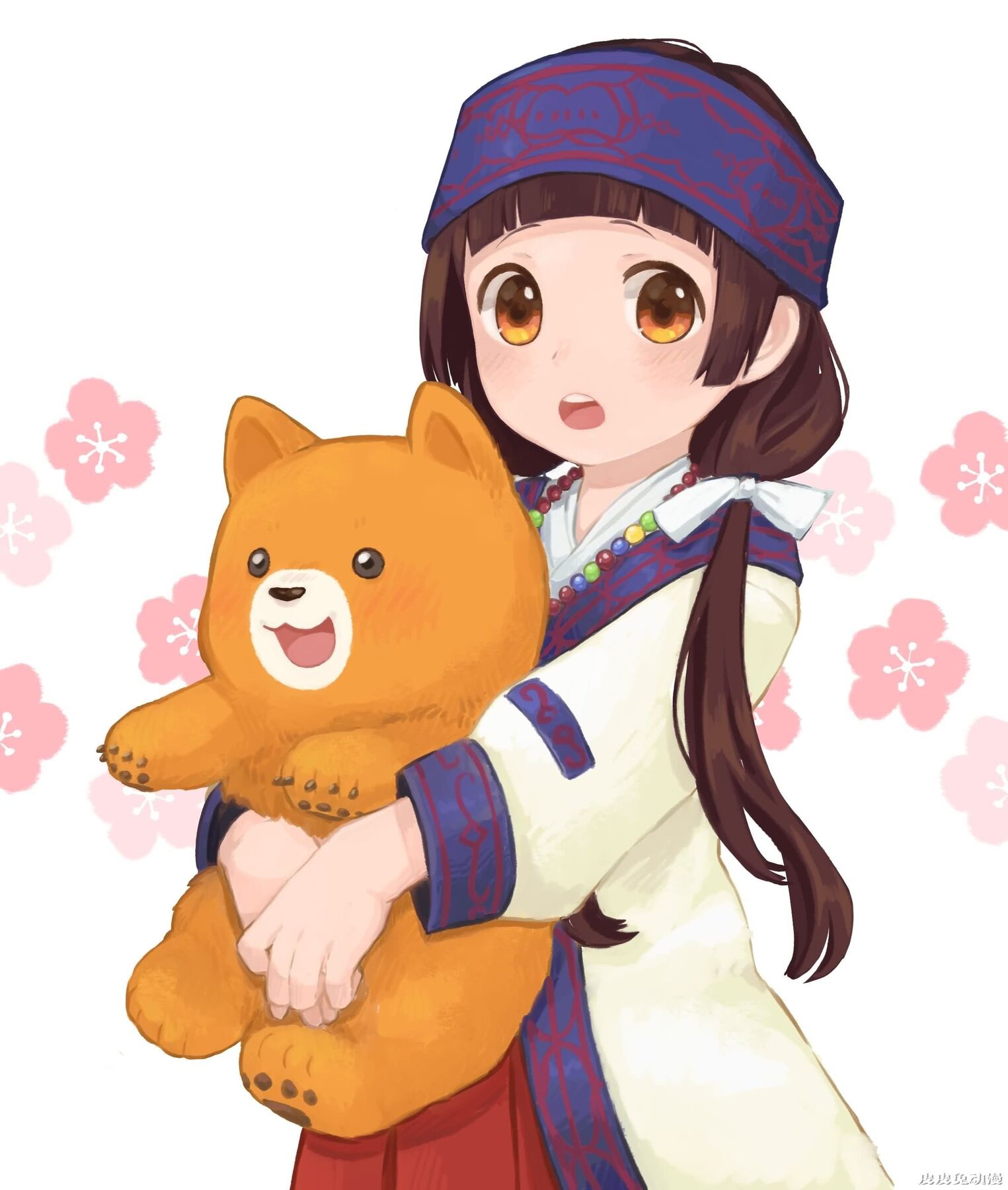 【P站精选】我想成为那头熊…当女孩遇到熊《雨宿町》高清壁纸特辑!-一起萌 我想成为那头熊…当女孩遇到熊《雨宿町》高清壁纸特辑!