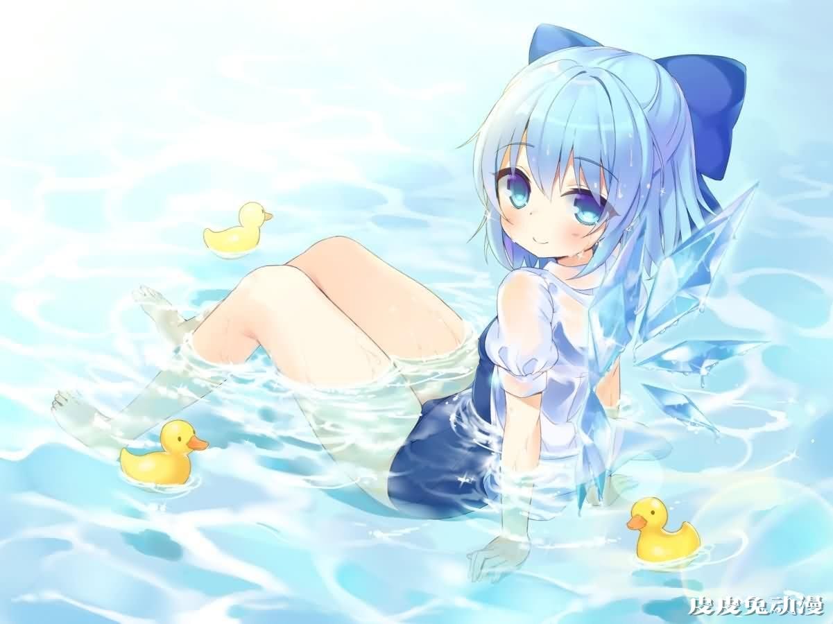 对我⑨是笨蛋，东方Project《琪露诺》高清壁纸特辑！