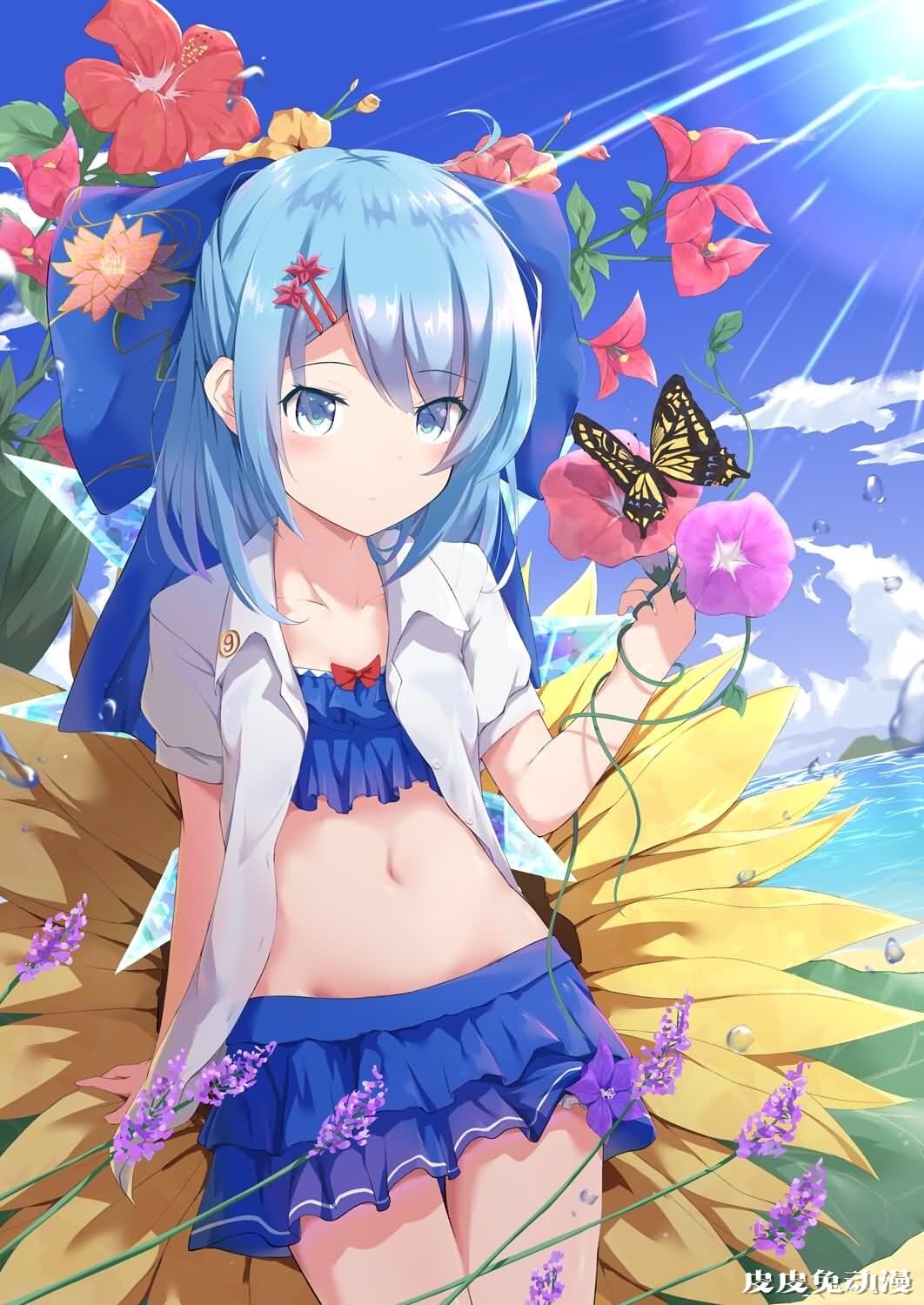 对我⑨是笨蛋，东方Project《琪露诺》高清壁纸特辑！