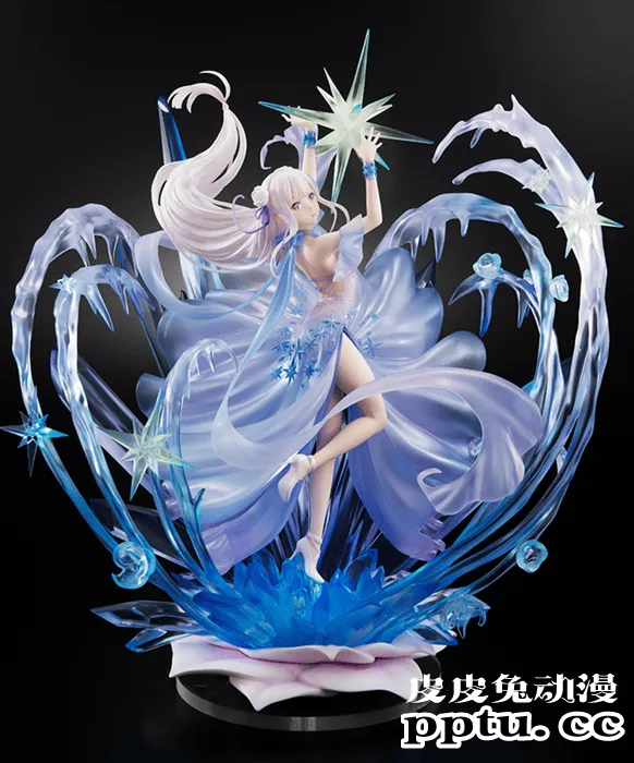 「Re:从零开始的异世界生活」爱蜜莉雅 水晶礼服Ver. 1/7手办开订