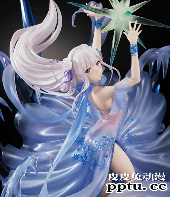 「Re:从零开始的异世界生活」爱蜜莉雅 水晶礼服Ver. 1/7手办开订