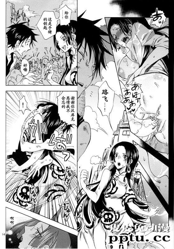 [中文] [黑白]海贼王同人蛇姫様ご乱心[25P]