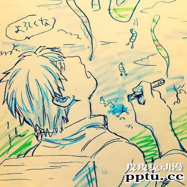 「虫师」作画监督·西位辉实日常手稿公开