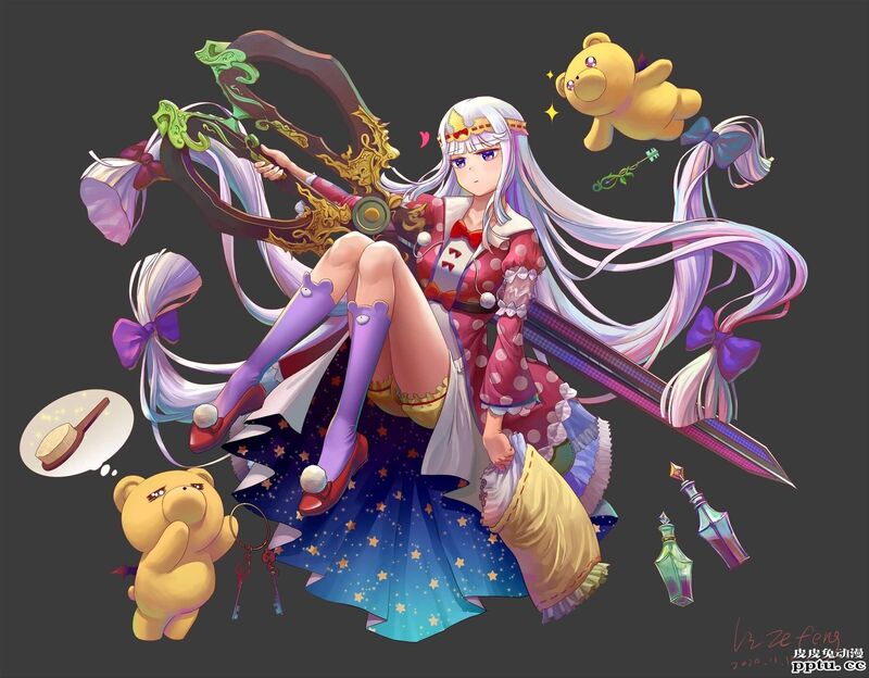 【P站精选】久违的Loli哦,在魔王城说晚安《栖夜莉丝公主》高清壁纸特辑!-一起萌 久违的Loli哦,在魔王城说晚安《栖夜莉丝公主》高清壁纸特辑!