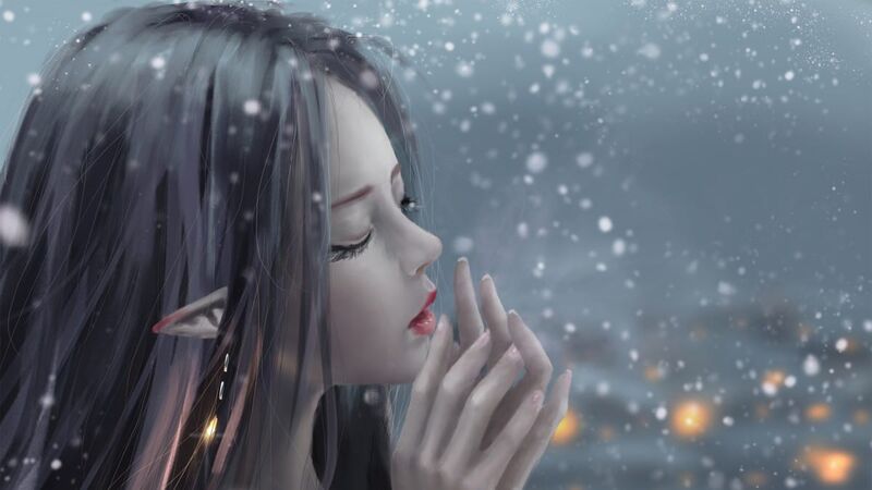 养眼的动漫美女图片