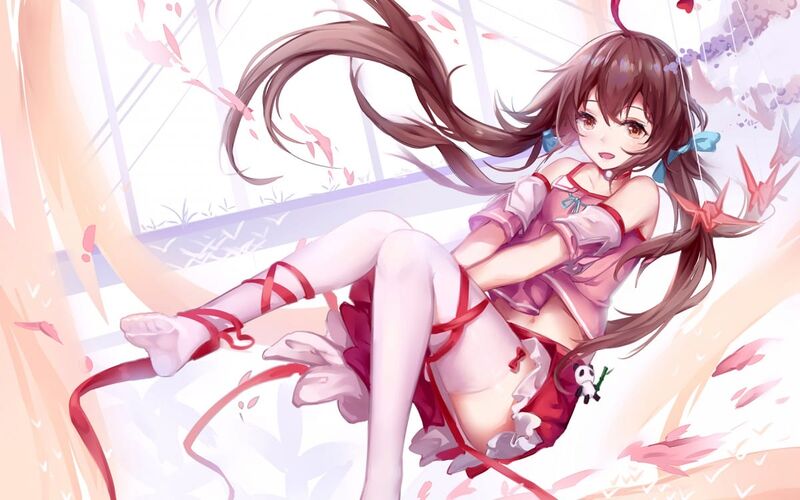 动漫二次元美女桌面壁纸-皮皮兔动漫