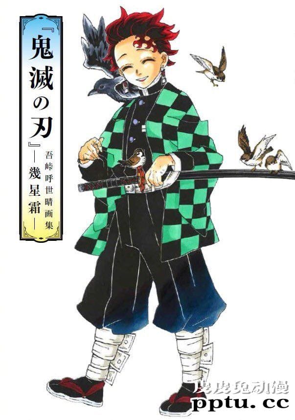 「鬼灭之刃」画集&公式书第2册封面公开-皮皮兔动漫