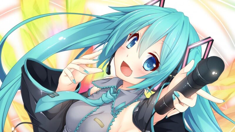 初音未来人物桌面壁纸