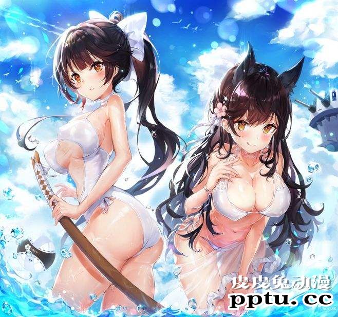 《碧蓝航线》爱宕泳装同人图分享