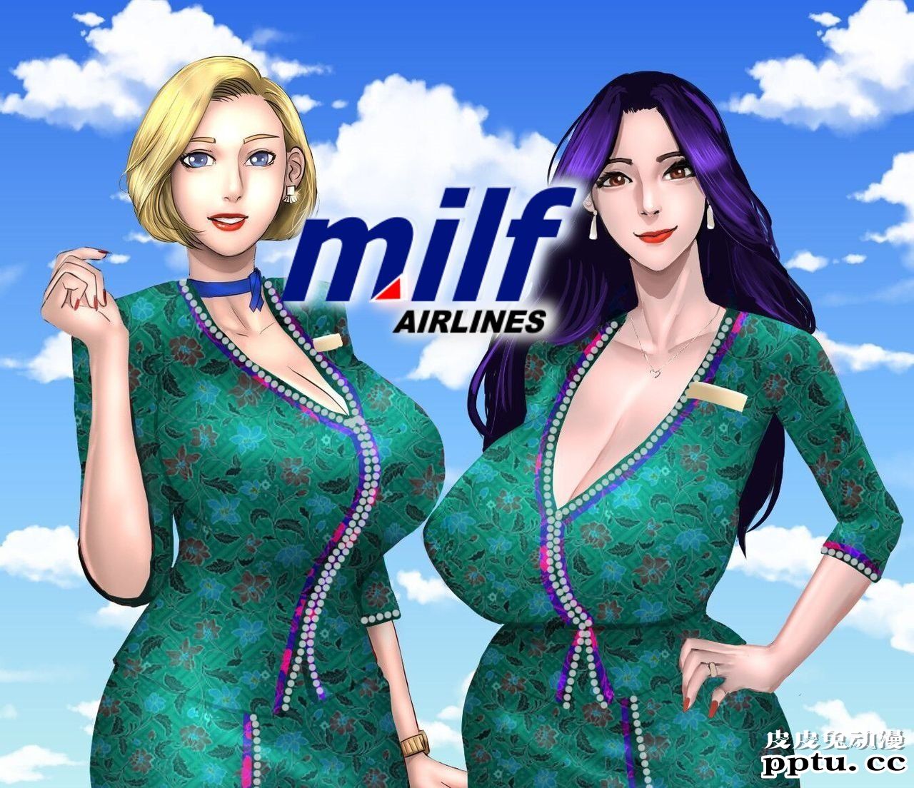 [中文全彩][Scarlett Ann]熟女空姐[41P]