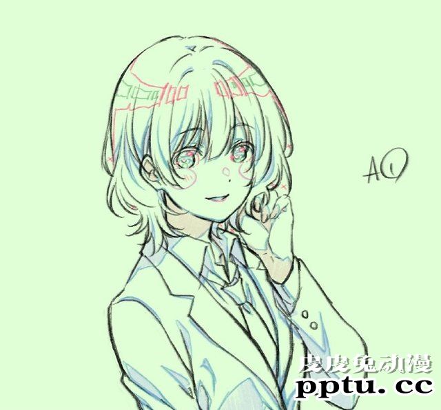 动画「弱角友崎同学」第1话贺图&原画公开