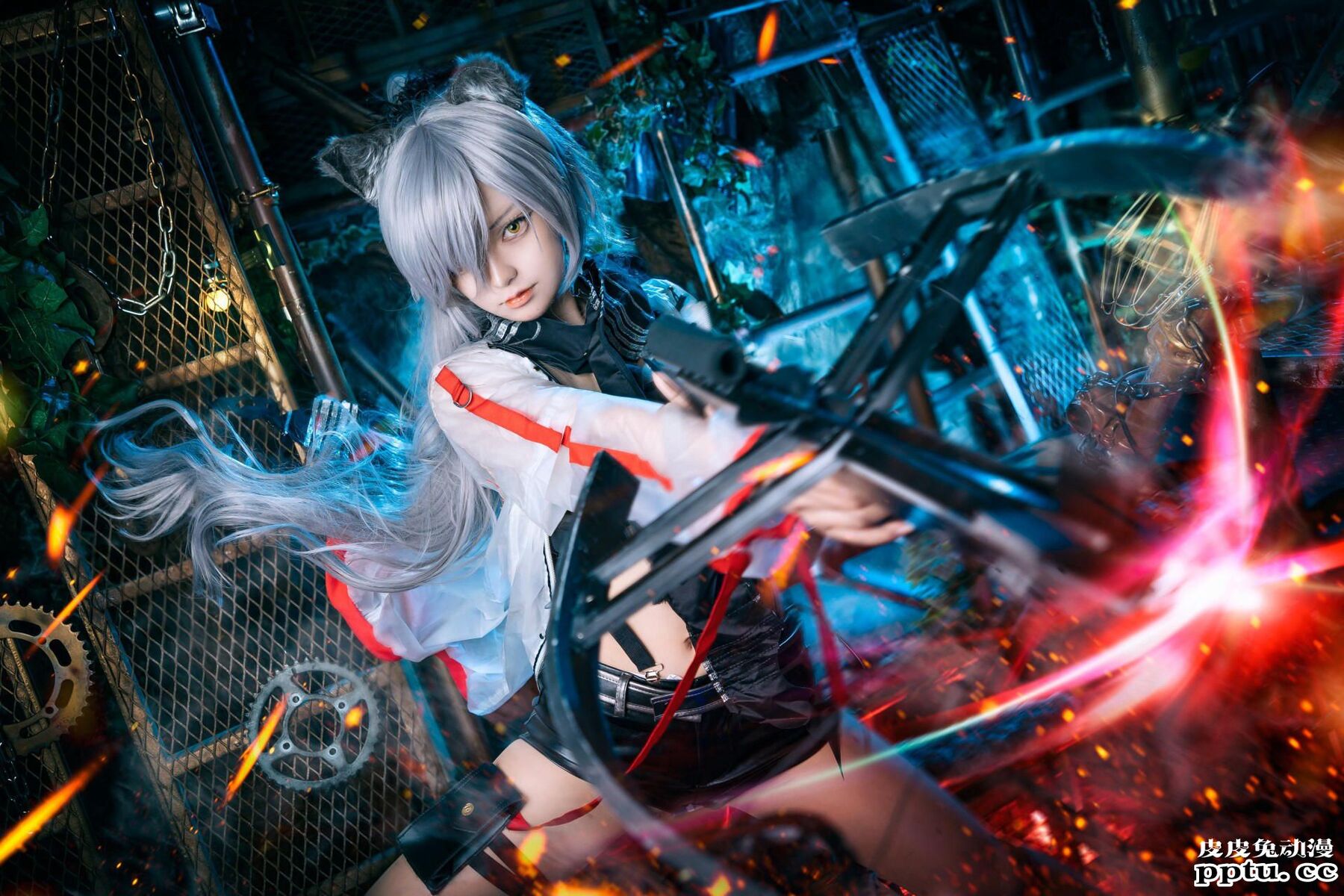 纯白绫波丽与电锯人玛奇玛 一周大师级CosPlay赏