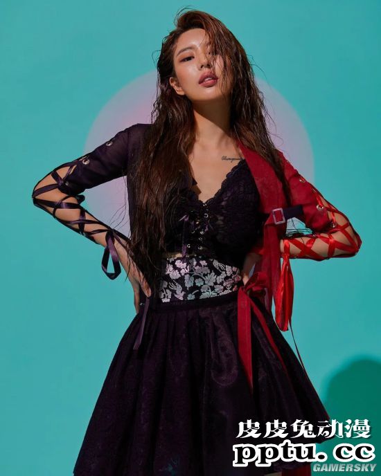 韩国女赛车手登男性杂志走红 实力派身材简直太犯规-皮皮兔动漫