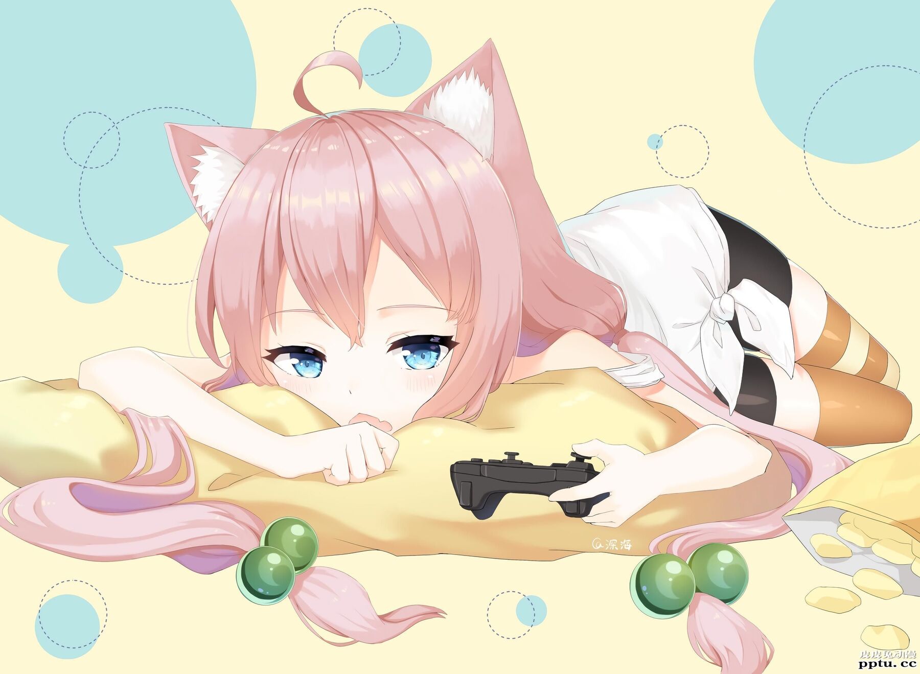 【P站精选】Vtuber《猫宫日向》高清壁纸特辑!-一起萌 Vtuber《猫宫日向》高清壁纸特辑!