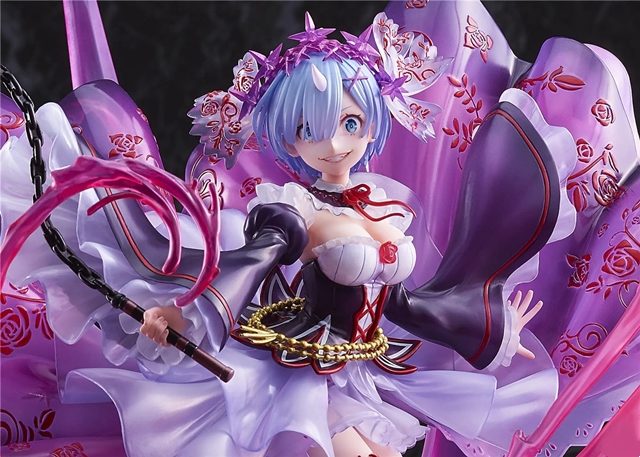 「Re:从零开始的异世界生活」鬼蕾姆「水晶礼服」手办公开