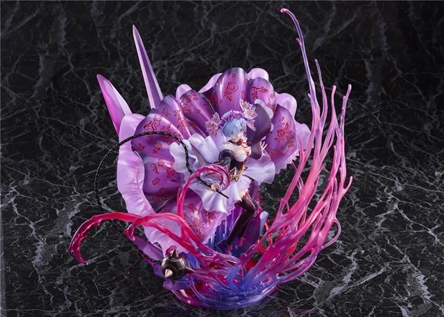 「Re:从零开始的异世界生活」鬼蕾姆「水晶礼服」手办公开