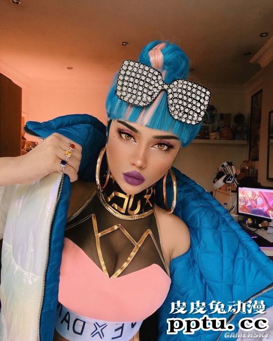 国外小姐姐一人COS《LOL》K/DA四角 御姐女王全都有