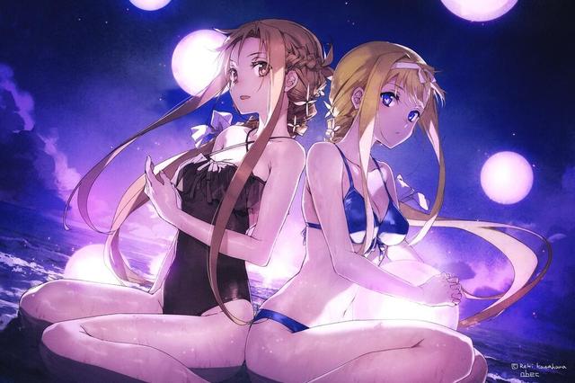 轻小说「刀剑神域」插画师公开新绘图-皮皮兔动漫