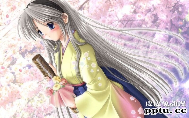 日式和服二次元美少女精美图片