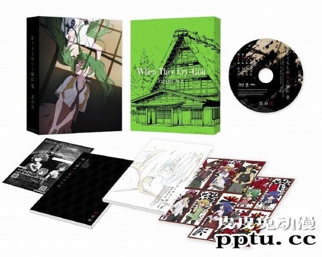 「寒蝉鸣泣之时 业」Blu-ray&DVD第2卷封面公开