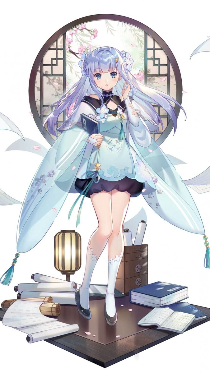 可爱又性感得二次元美女插画