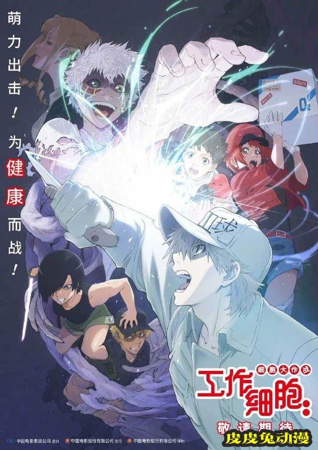 剧场版动画「工作细胞:细胞大作战」宣布内地定档-皮皮兔动漫